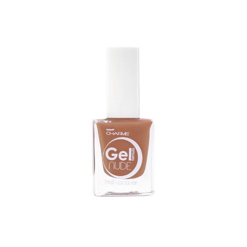 фото Лак для ногтей charme "gel nude" 10 мл, макиато