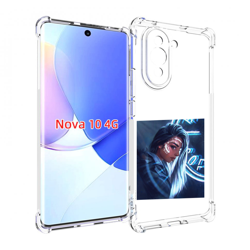 

Чехол MyPads девушка-из-антарктиды женский для Huawei Nova 10, Прозрачный, Tocco
