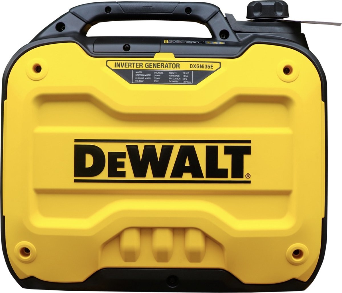 фото Бензиновый инверторный генератор dewalt, 3.4 квт, 163 см?, dxgni35e