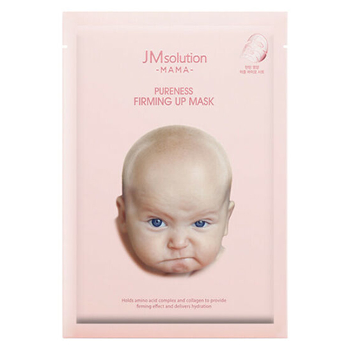 фото Тканевая маска для лицаукрепляющая jmsolution mama pureness firming up mask jm solution