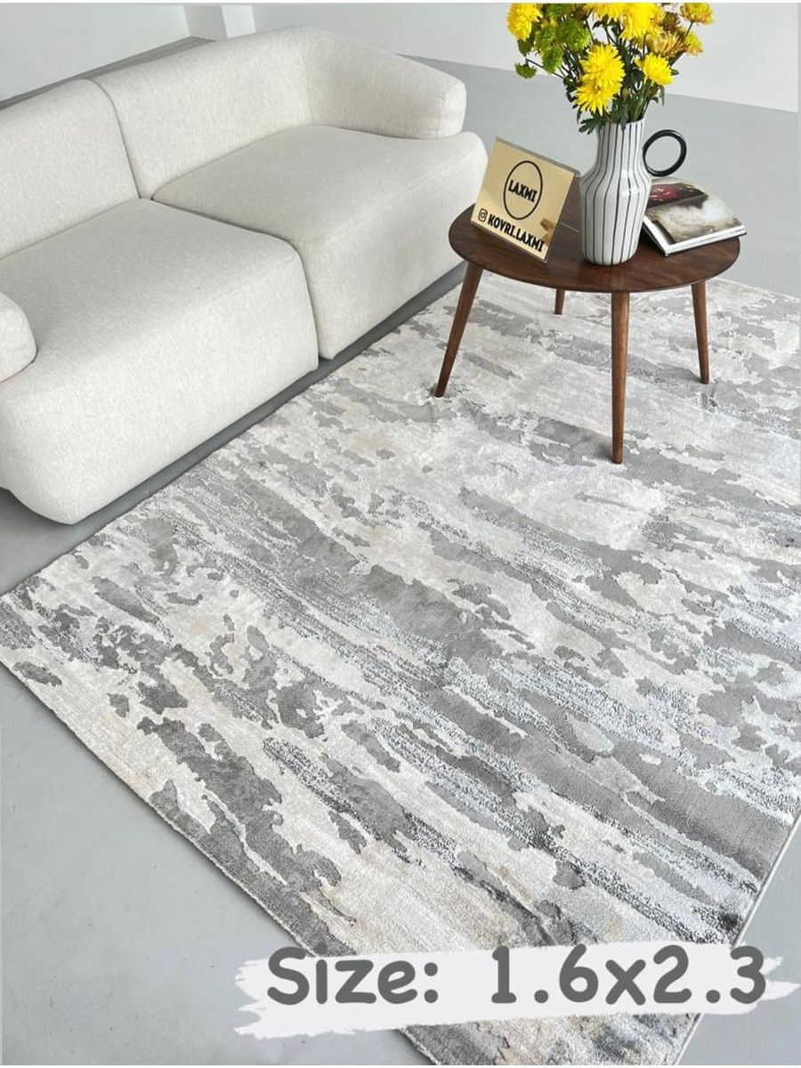 

Ковер Laxmi CR02-4559B gray 160x230, CR02-4559B