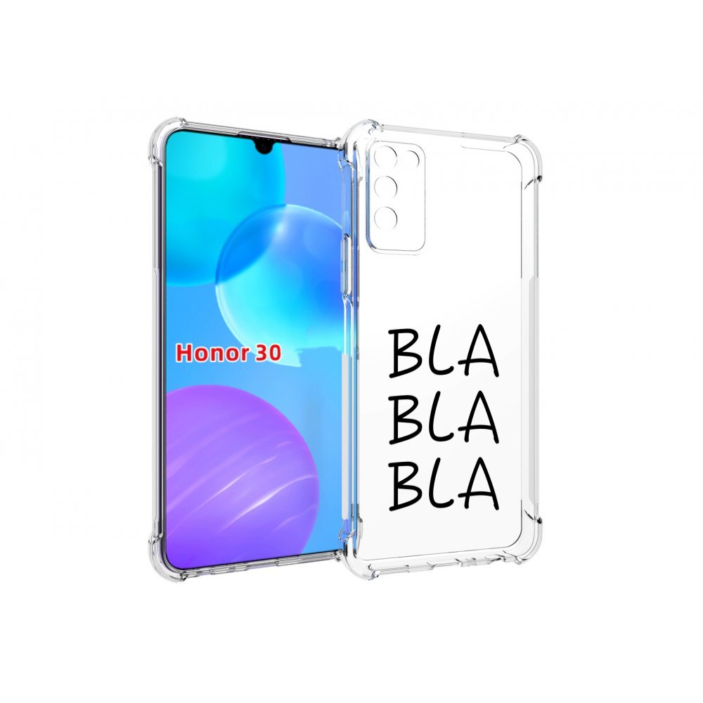 

Чехол MyPads Bla-Bla для Huawei Honor 30 Lite, Tocco