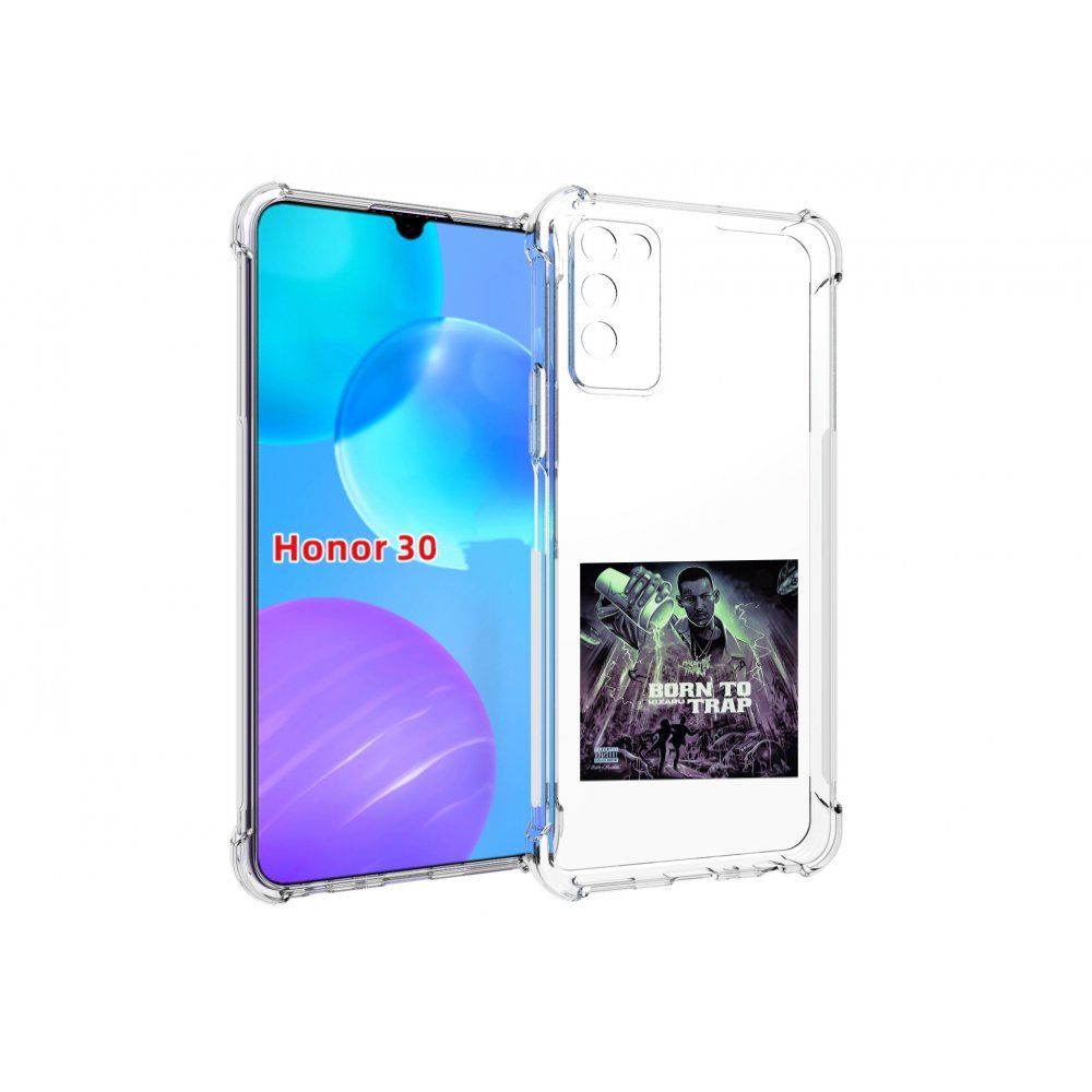 

Чехол MyPads Born to Trap Kizaru для Huawei Honor 30 Lite, Tocco