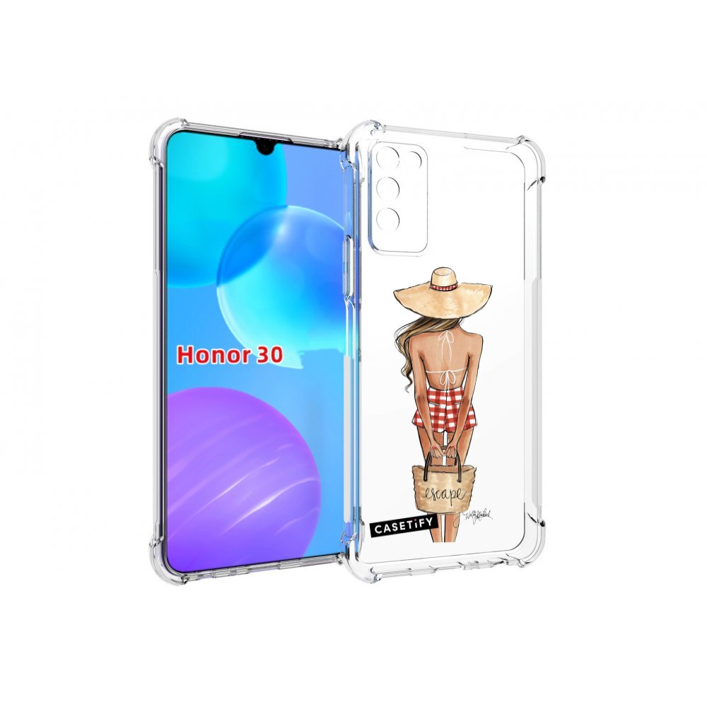 

Чехол MyPads CASETiFY женский для Huawei Honor 30 Lite, Tocco