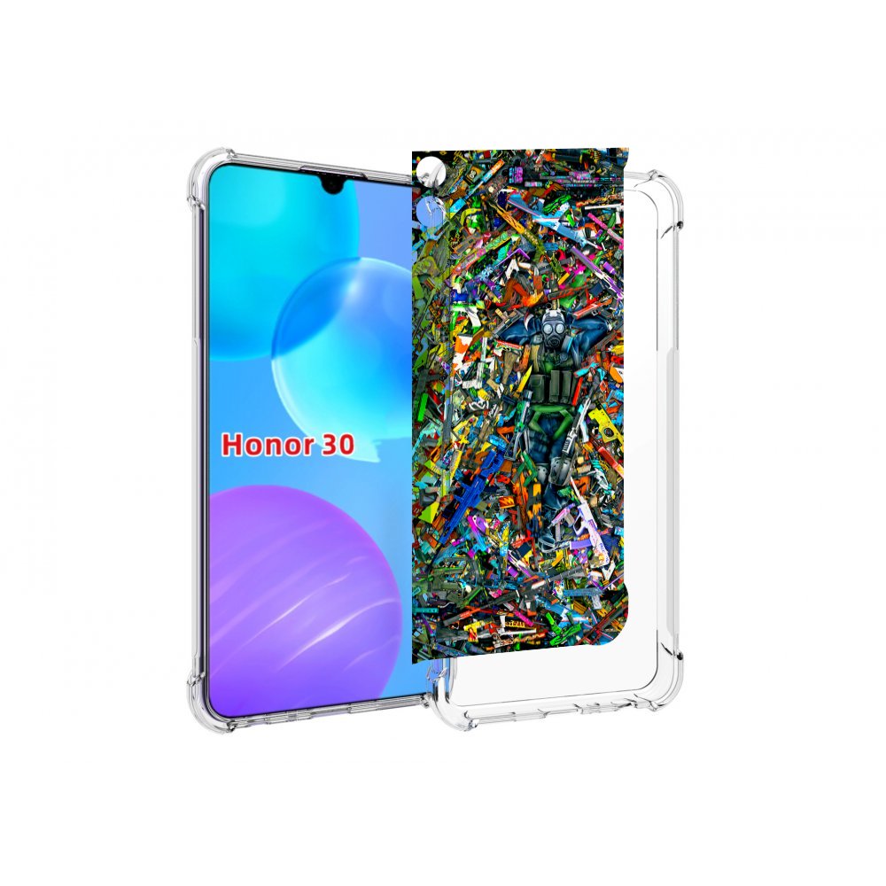 

Чехол MyPads CS GO guns skins мужской для Huawei Honor 30 Lite, Tocco