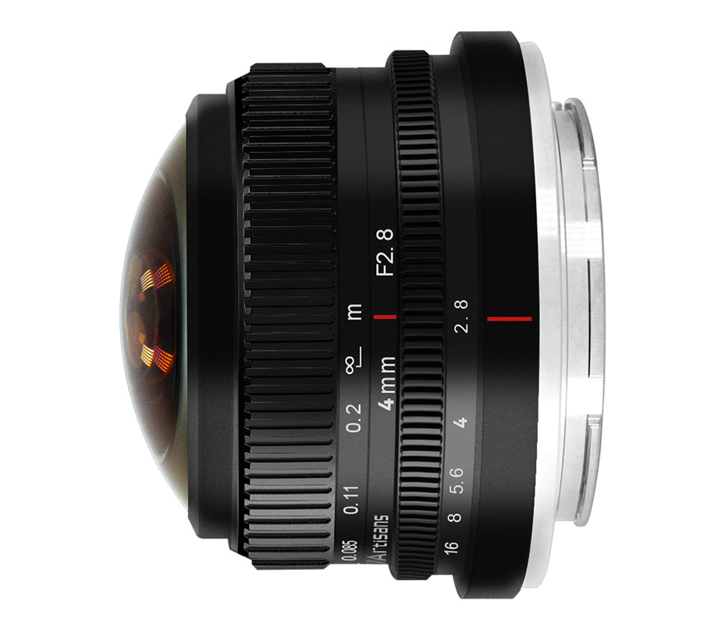 Объектив 7artisans 4mm f/2.8 Fisheye Sony E