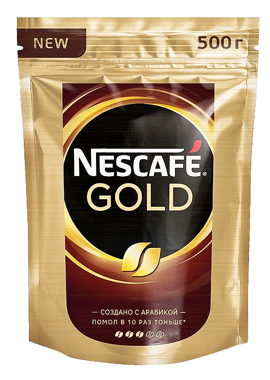 Кофе Nescafe Gold растворимый 500 г