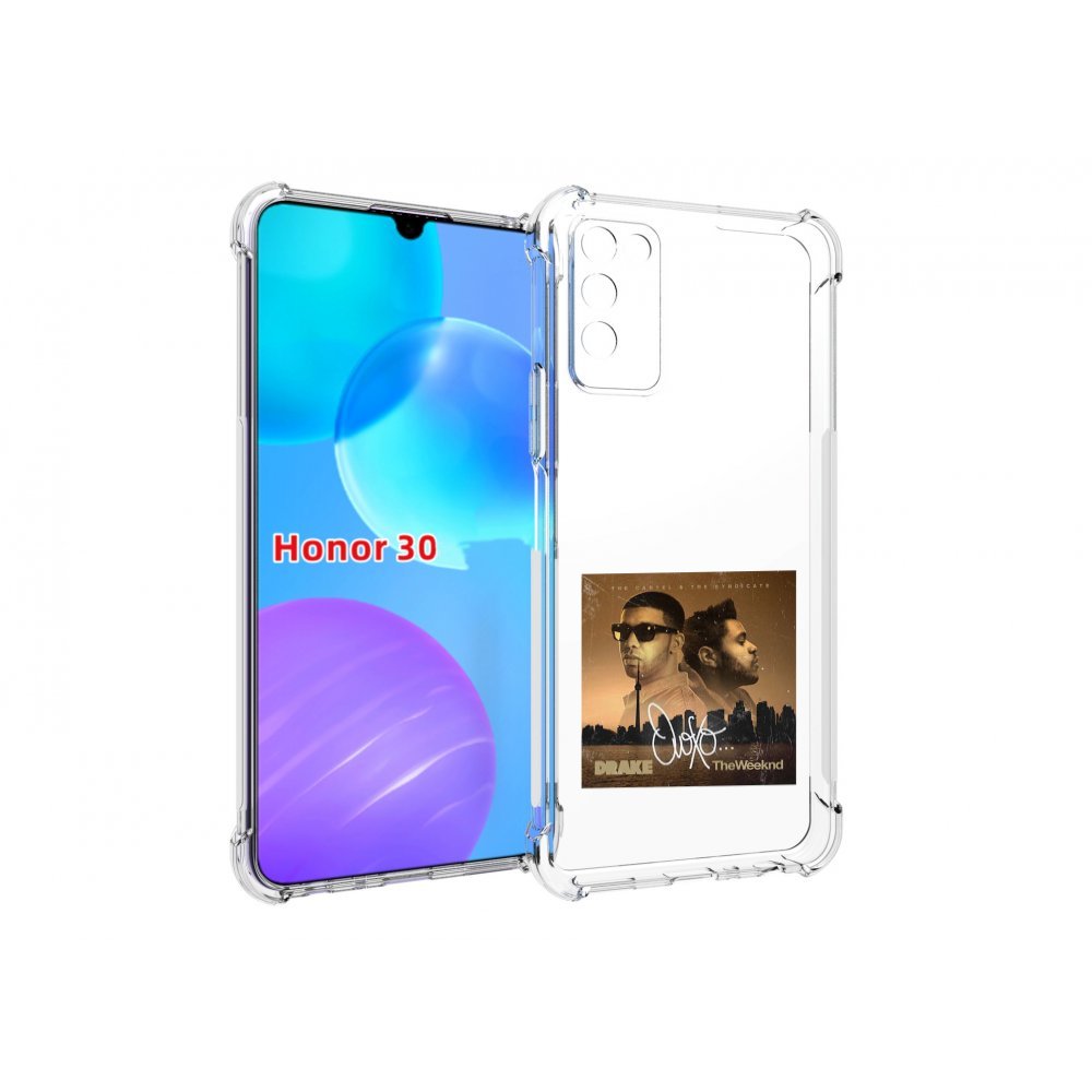 

Чехол MyPads Drake & The Weeknd - OVOXO для Huawei Honor 30 Lite, Tocco