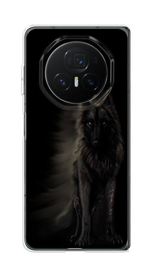 

Чехол на Honor Magic V3 "Туманный волк", Черный, 6125050-1