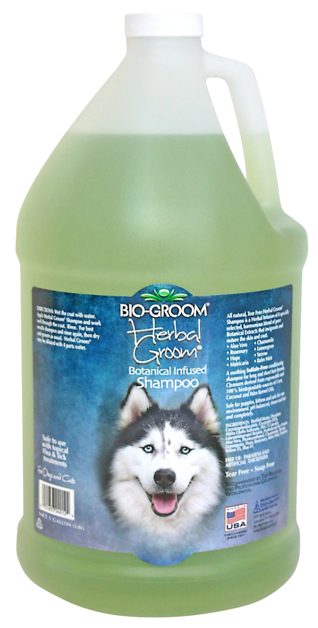 Бессульфатный шампунь с травами Bio-Groom Herbal Groom для собак и кошек, 3,8 л