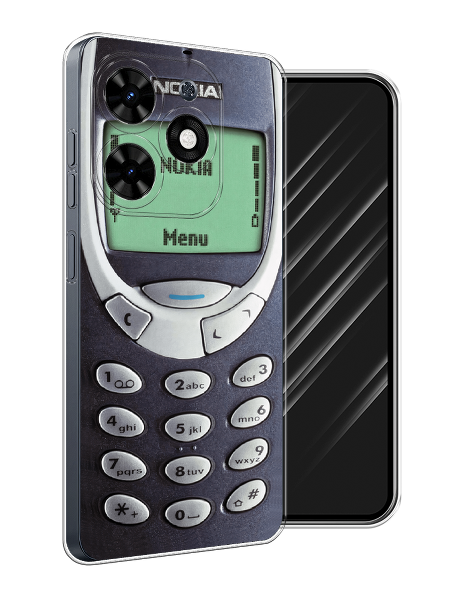 

Чехол Awog на Tecno Spark 20C "Нокия", Зеленый;серый;черный, 304950-1