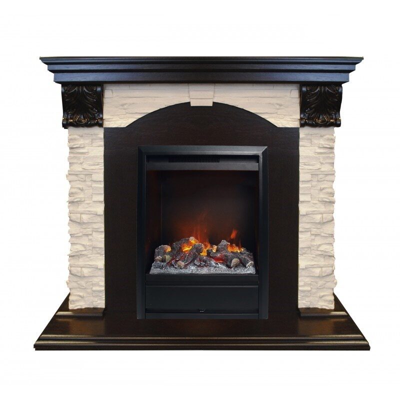 

Электрокамин Real Flame Dublin LUX STD/EUG/24 AO с очагом 3D Olympic