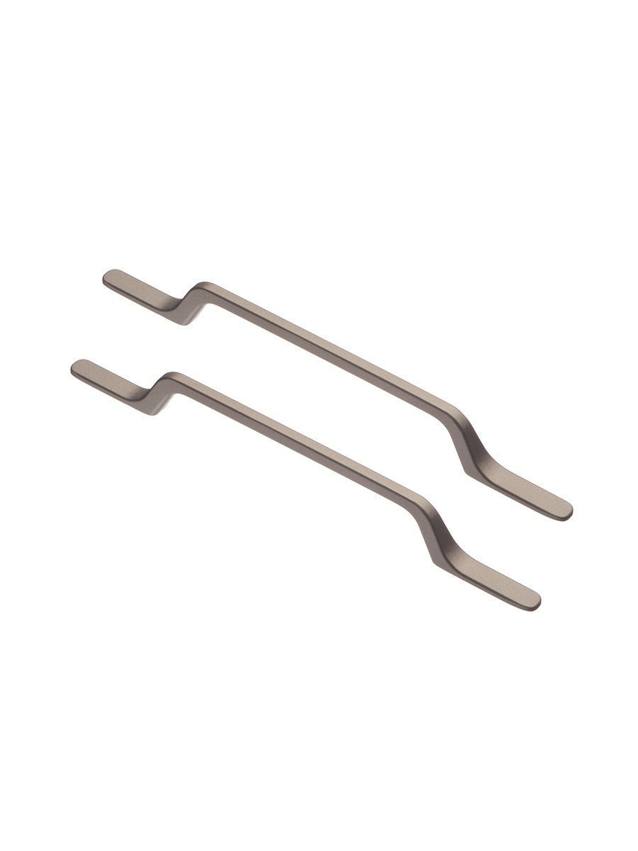 

Комплект из 2 ручка-скоба 320 мм S-3940-160 GR серый, Серебристый;серый, S-3940