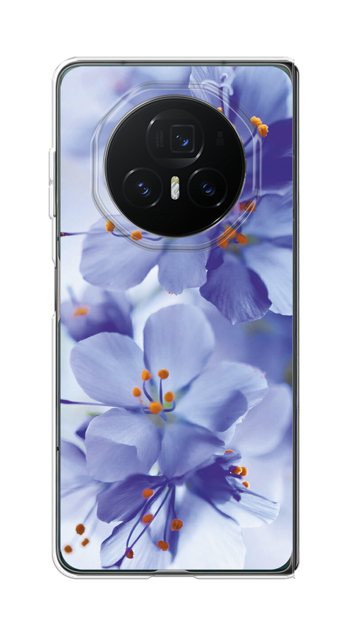 

Чехол на Honor Magic V3 "Фиолетовые цветки", Фиолетовый;синий, 6125050-1