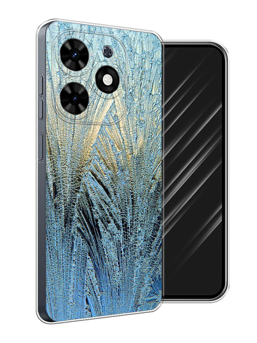 

Чехол Awog на Tecno Spark 20C "Лёд", Голубой, 304950-1