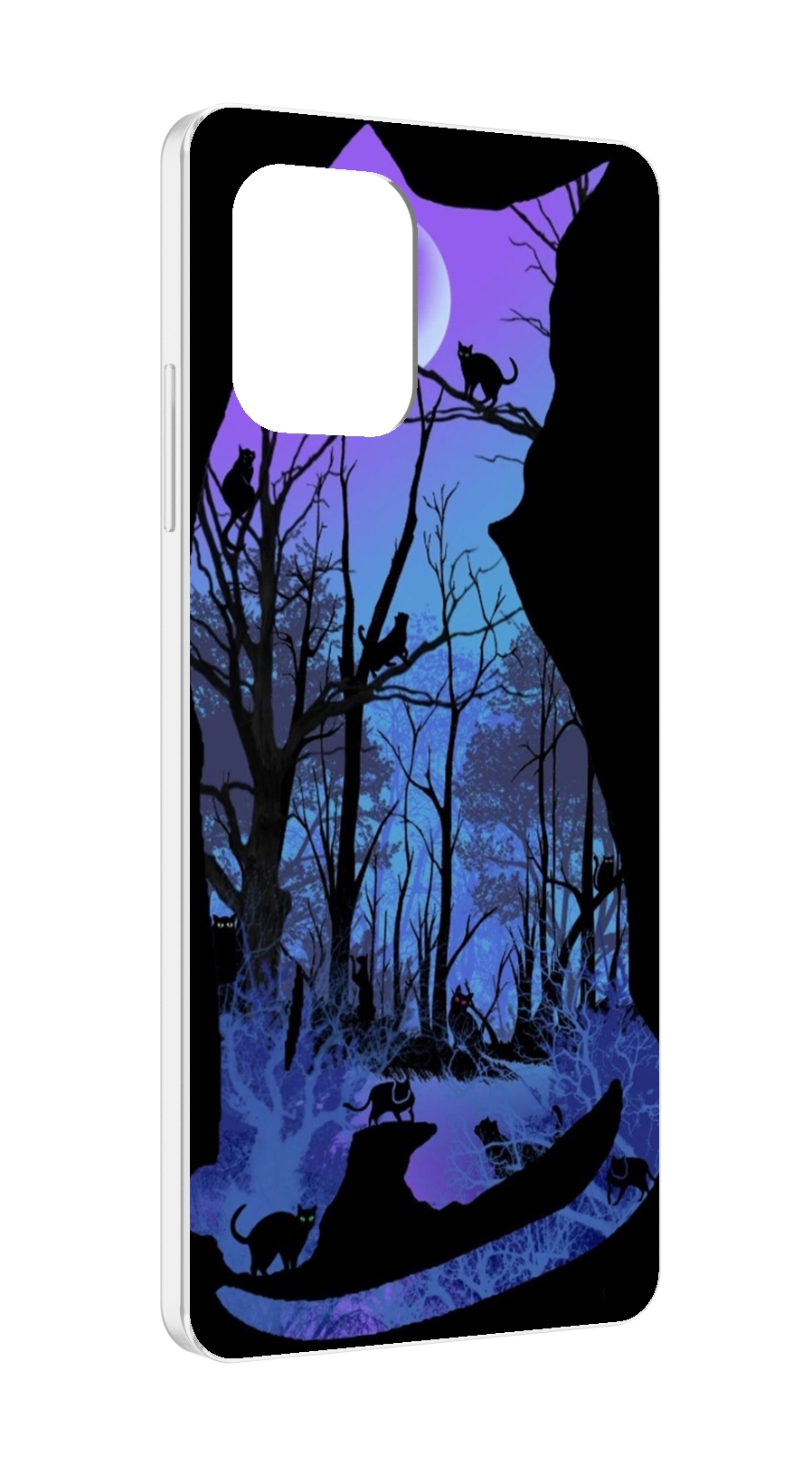 

Чехол MyPads лес внутри кота для UMIDIGI Power 7 Max / Power 7S, Прозрачный, Tocco