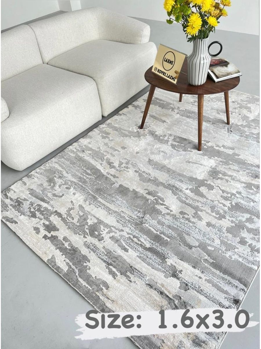 

Ковер Laxmi CR03-4559B gray 160x300, CR03-4559B