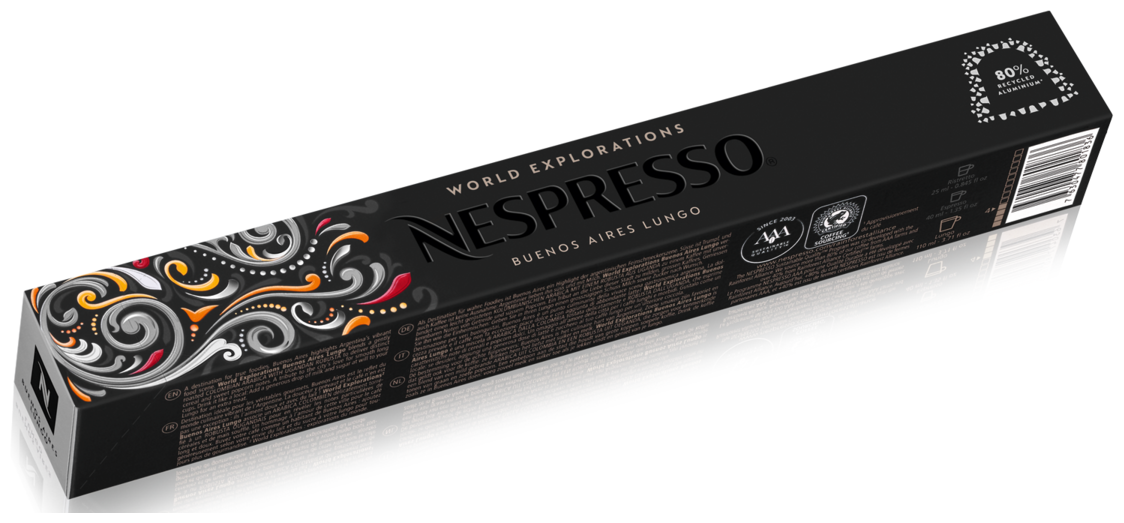 фото Кофе в капсулах nespresso buenos aires lungo, 10 капс.