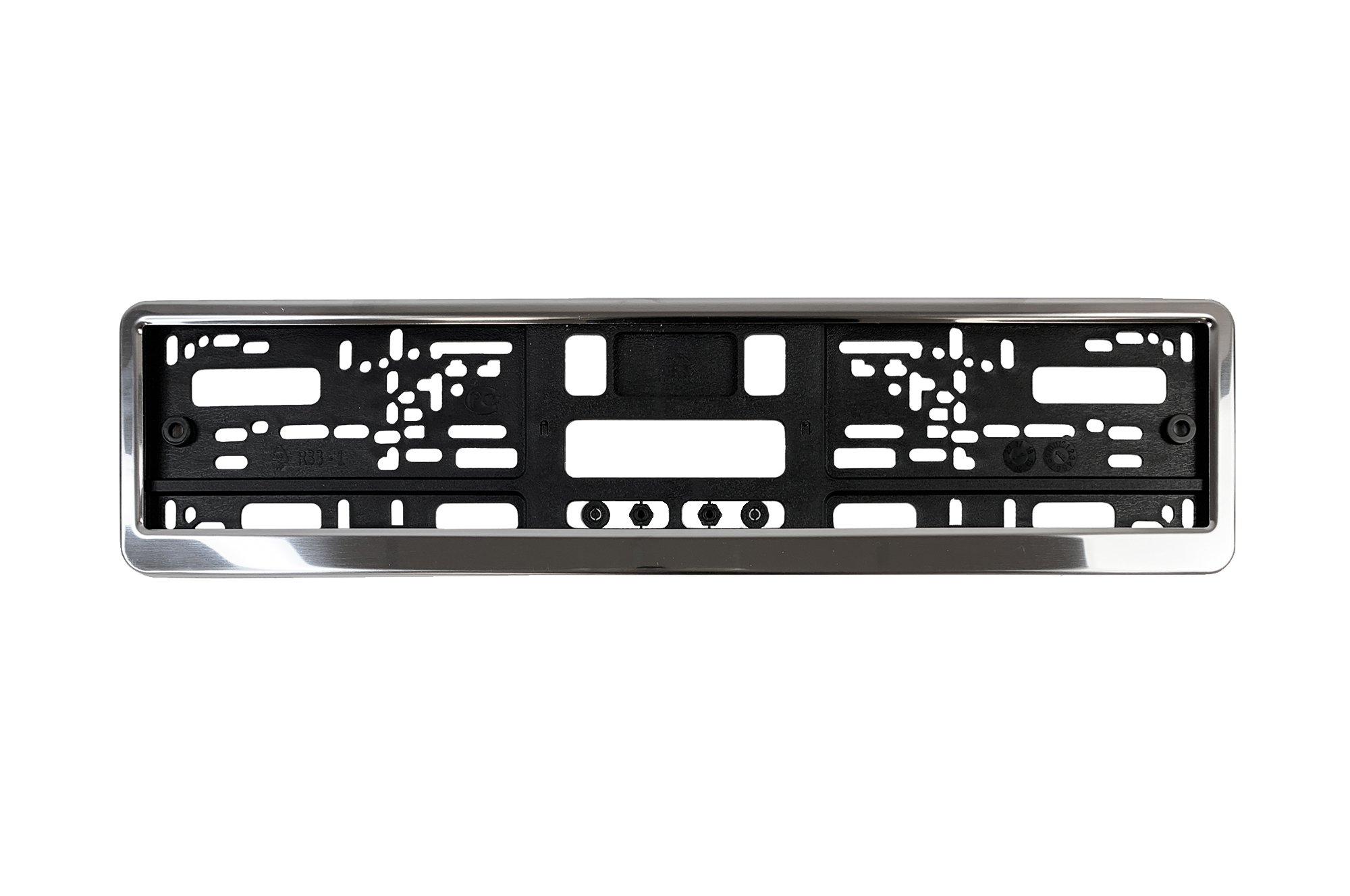

Рамка номера нержавейка и пластик 1 шт
