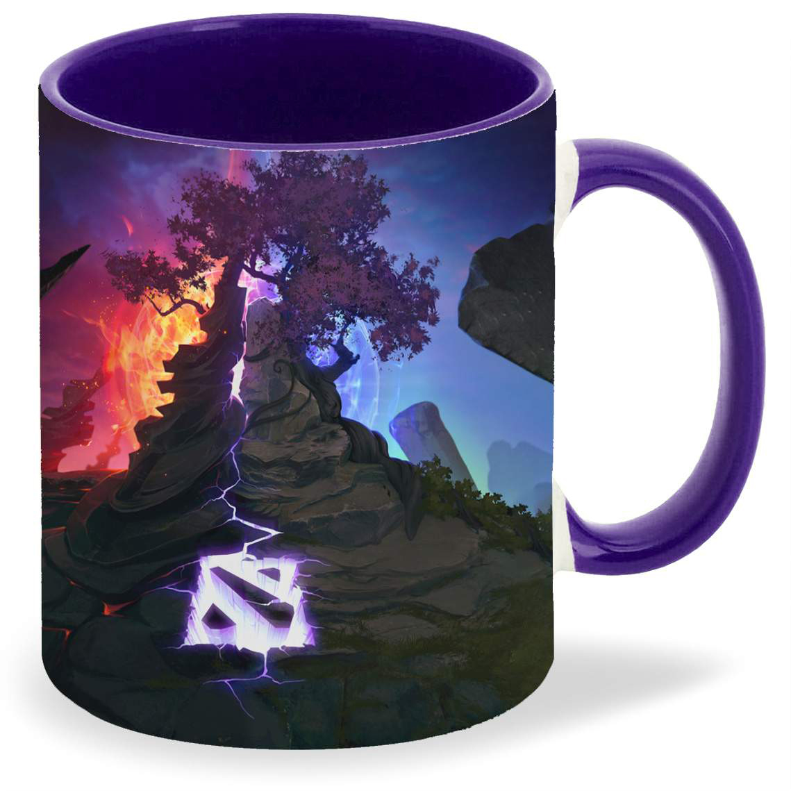 

Кружка CoolPodarok фон карта дота2 dota