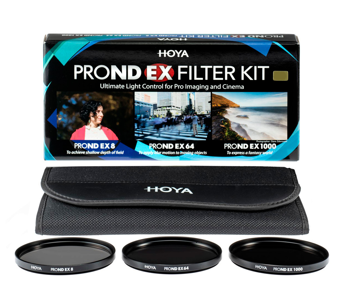 Набор светофильтров Hoya PROND EX Filter Kit 8/64/1000, 62mm