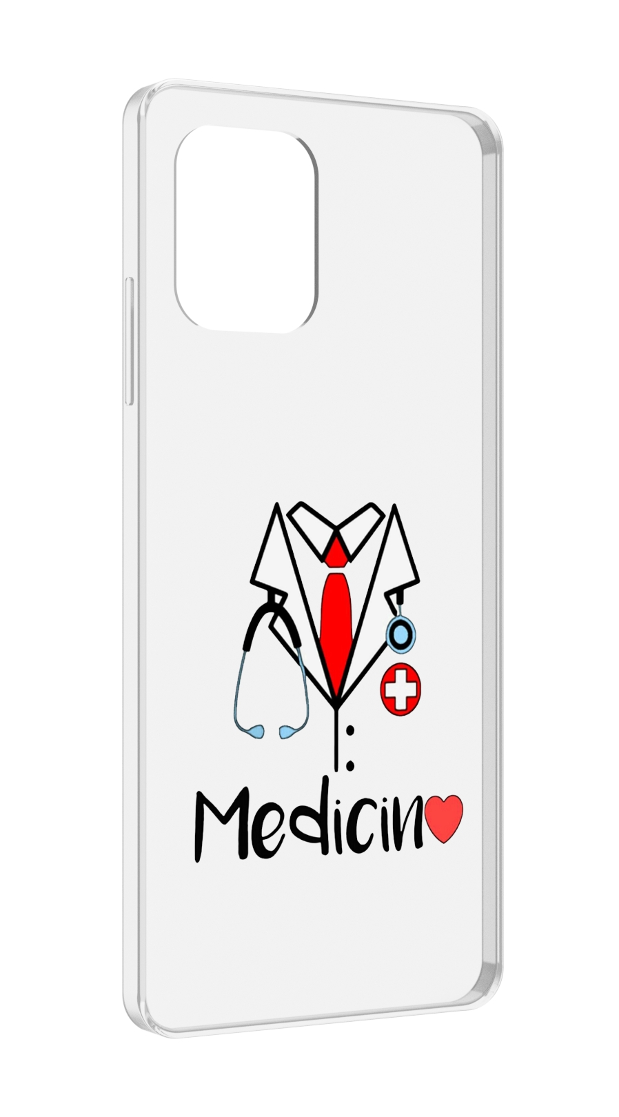 

Чехол MyPads любимая медецина для UMIDIGI Power 7 Max / Power 7S, Прозрачный, Tocco