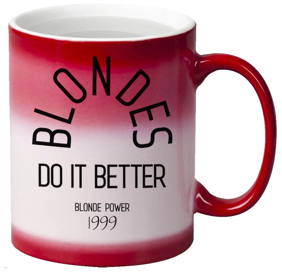 

Кружка CoolPodarok Blondes do it better