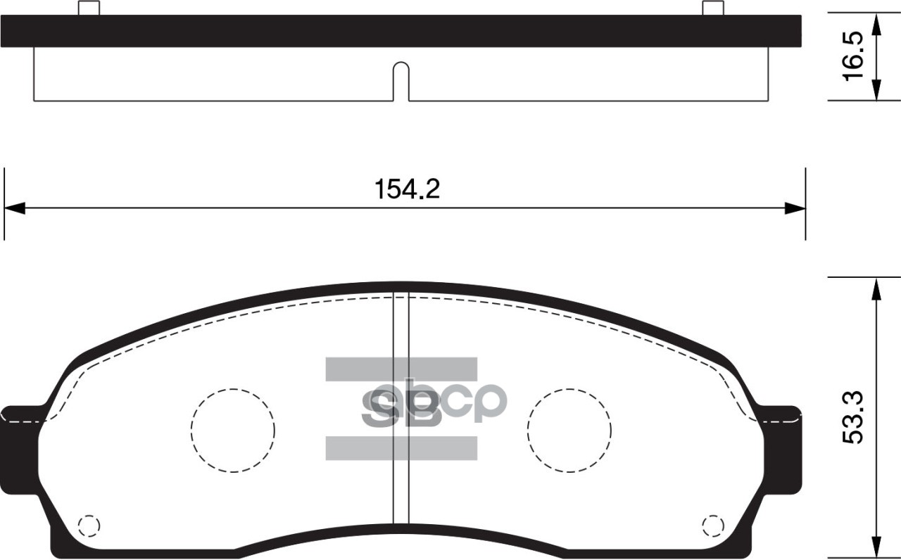 

Колодки тормозные Sangsin brake sp1369