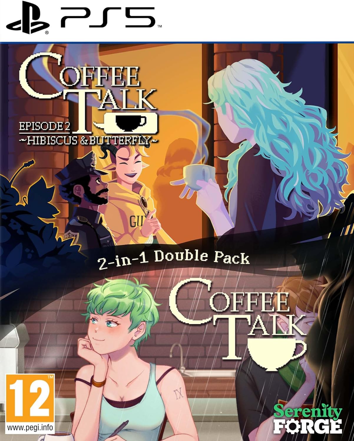 Игра Coffee Talk 1 + 2 Double Pack (PlayStation 5, полностью на иностранном языке)