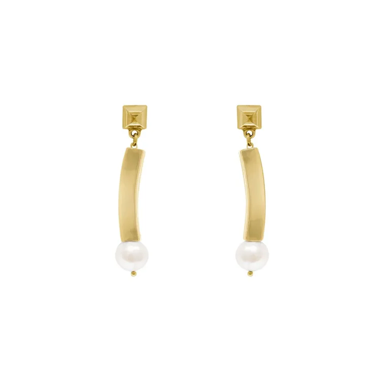 

Серьги из бижутерного сплава с жемчугом VIDDA CORAL Gold, CORAL Gold