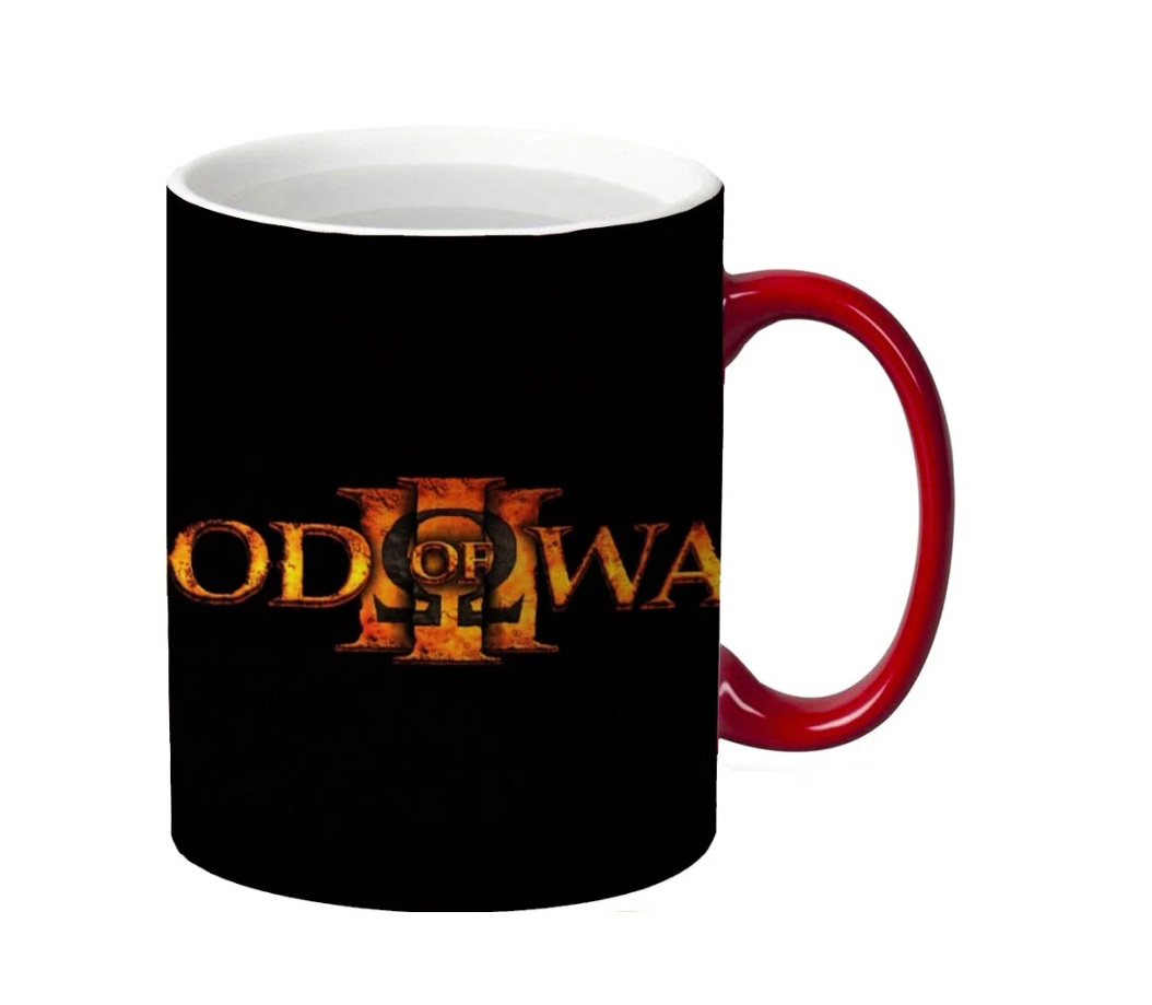 

Кружка CoolPodarok God of War 3 Надпись