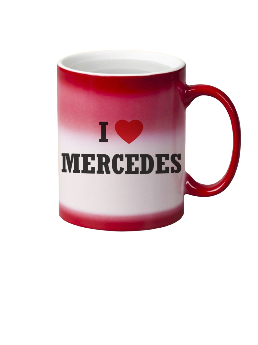 

Кружка CoolPodarok Авто I love Mercedes