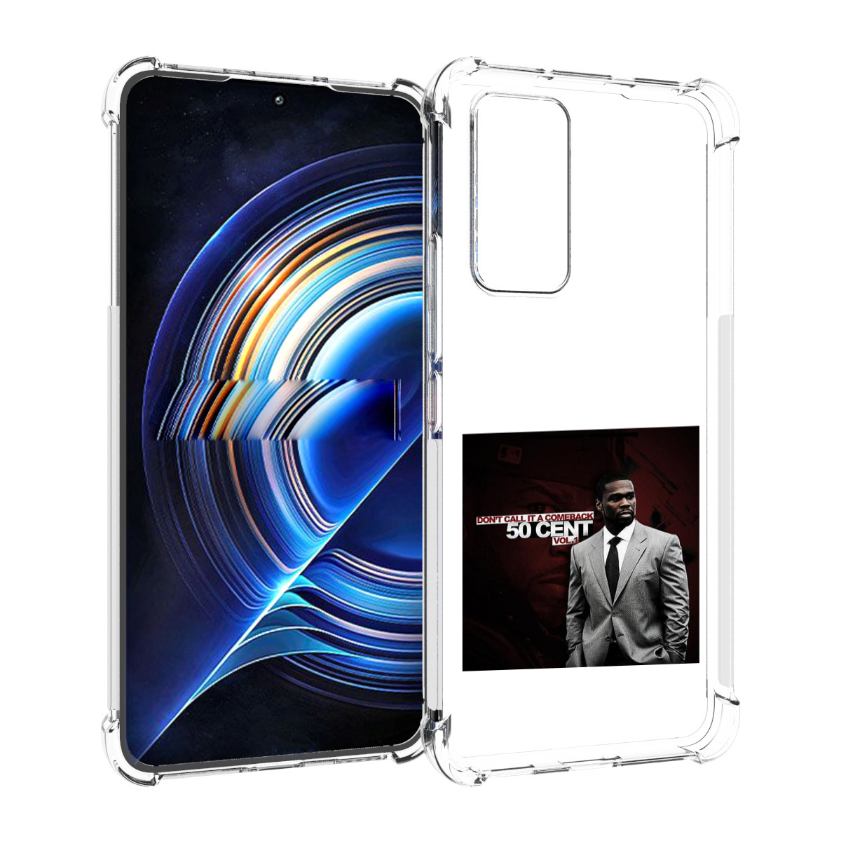 

Чехол MyPads 50 Cent - Dont Call It A Comeback Vol для Tecno Camon 19 Neo, Прозрачный, Tocco