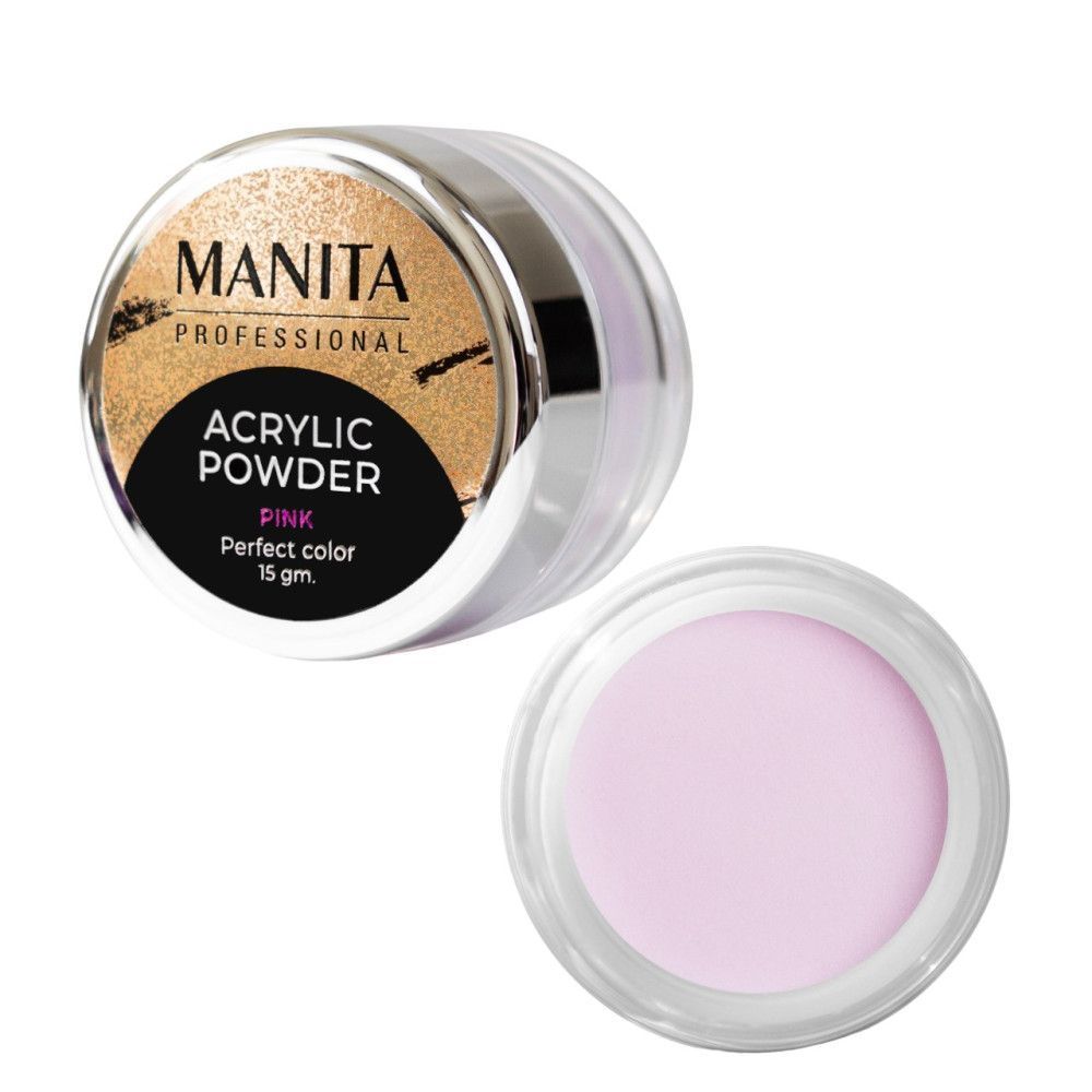 Акриловая пудра розовая MANITA 15г экспресс тонер для волос londa professional color tune 07 натурально коричневый 60 мл