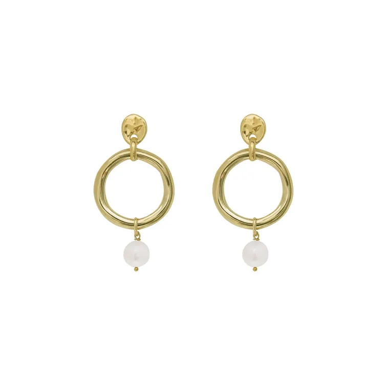 

Серьги из бижутерного сплава с жемчугом VIDDA AMULET Gold, AMULET Gold