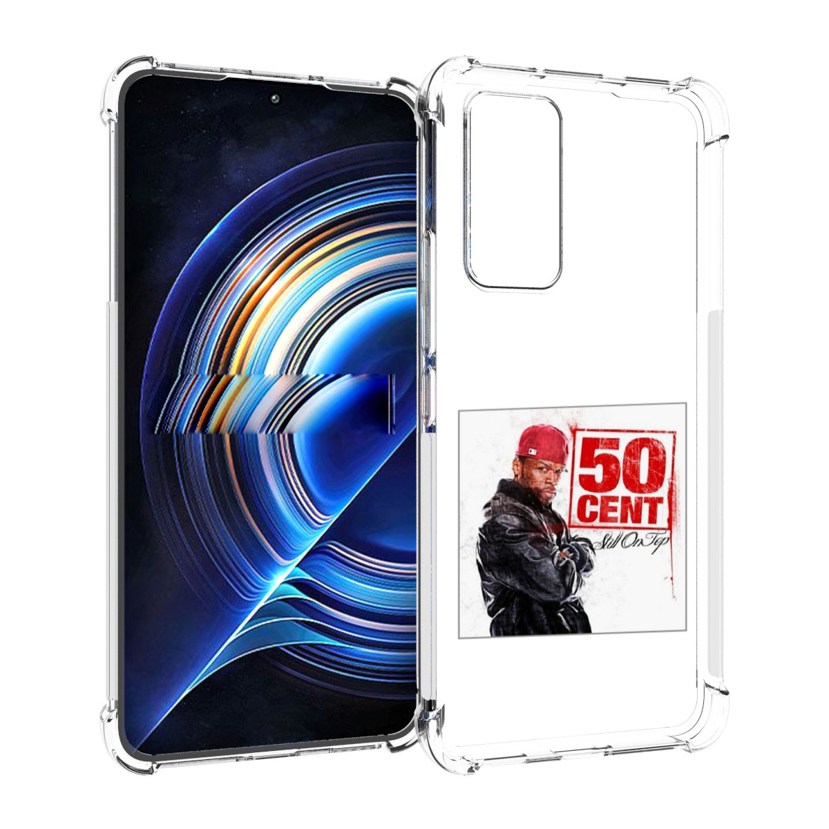 

Чехол MyPads 50 Cent - Still On Top для Tecno Camon 19 Neo, Прозрачный, Tocco