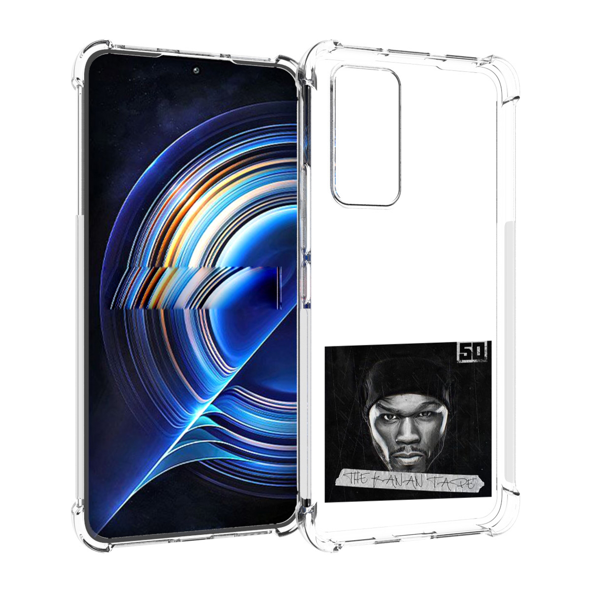 

Чехол MyPads 50 Cent - The Kanan Tape для Tecno Camon 19 Neo, Прозрачный, Tocco