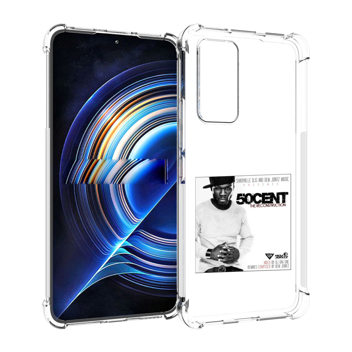 

Чехол MyPads 50 Cent - The Reconstruction для Tecno Camon 19 Neo, Прозрачный, Tocco