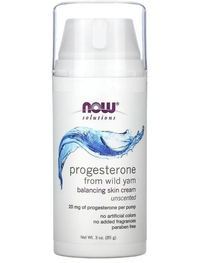 Natural Progesterone cream крем для женщин NOW 85 г.