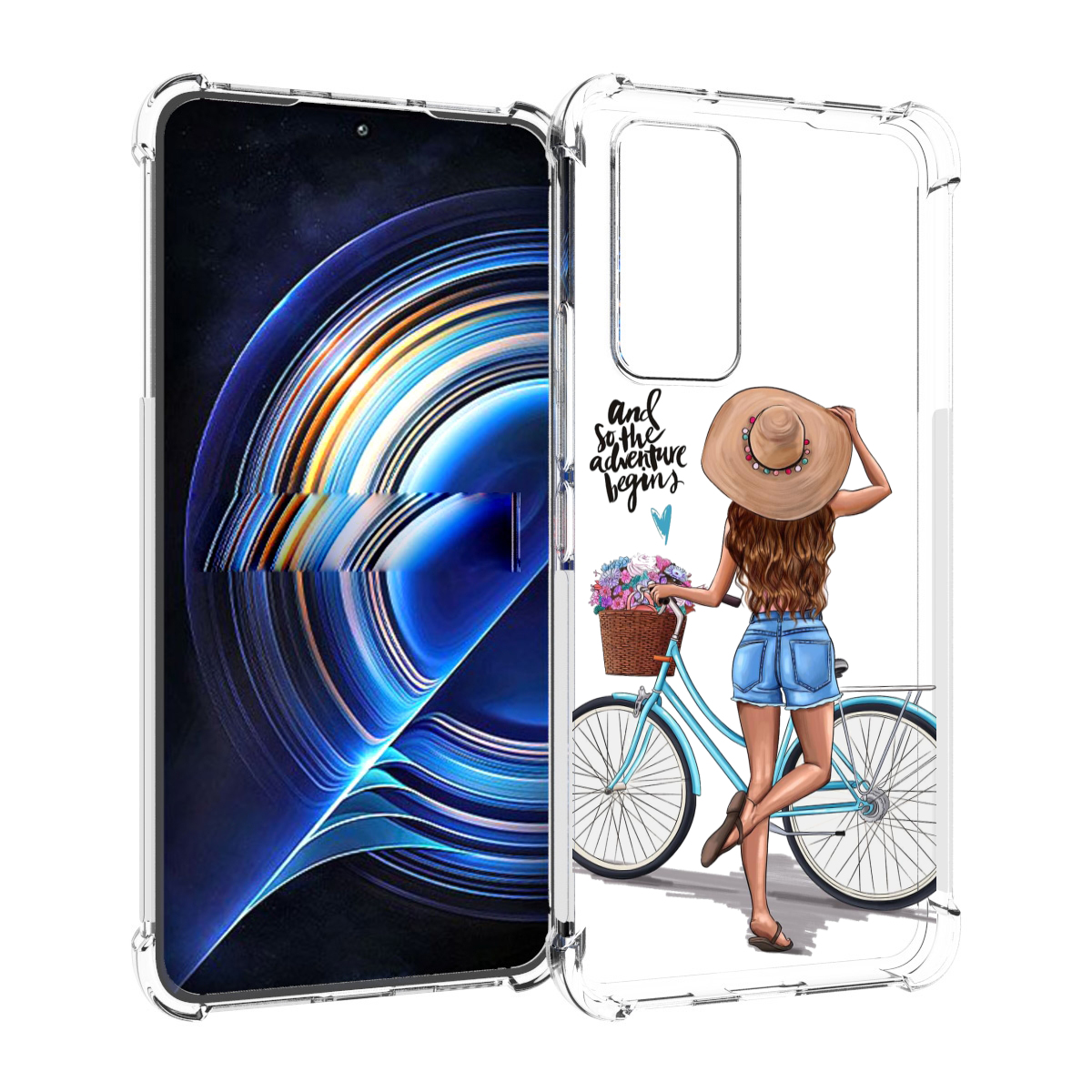 

Чехол MyPads Adventure женский для Tecno Camon 19 Neo, Прозрачный, Tocco