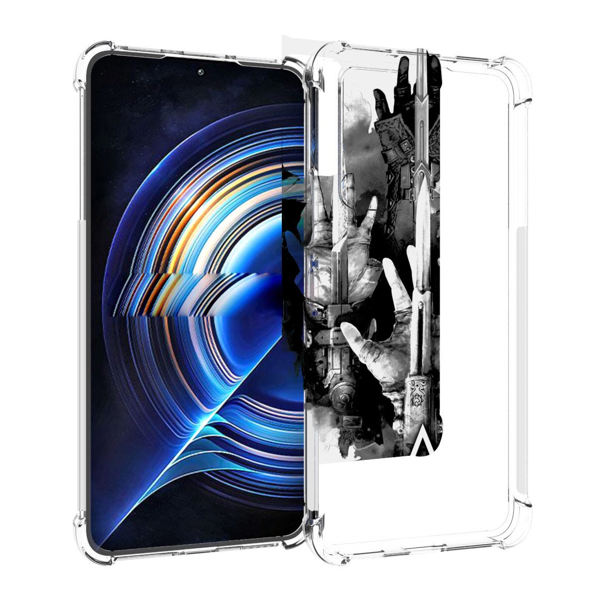 

Чехол MyPads Assassin's Creed скрытый клинок для Tecno Camon 19 Neo, Прозрачный, Tocco