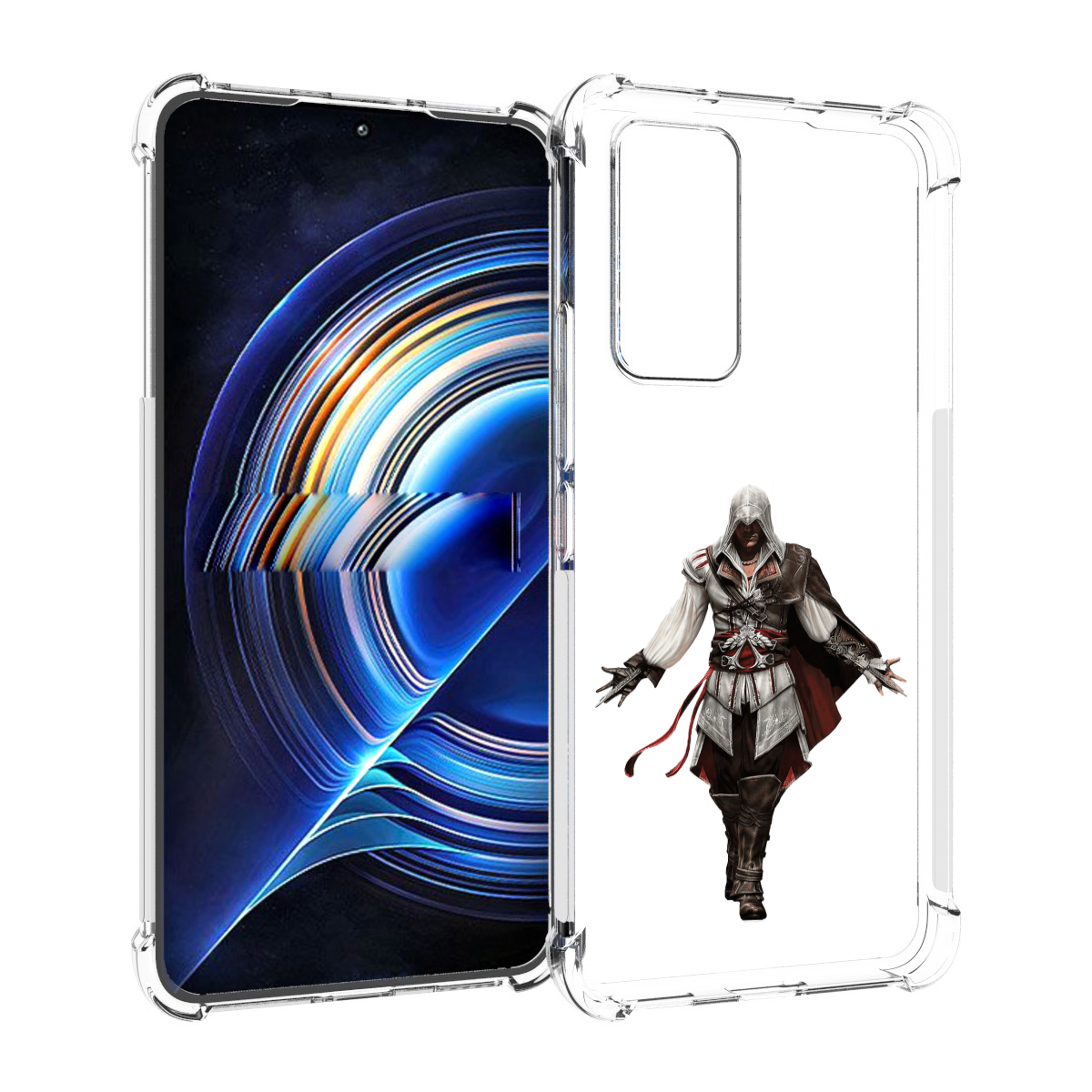 

Чехол MyPads Assassin's-Creed мужской для Tecno Camon 19 Neo, Прозрачный, Tocco