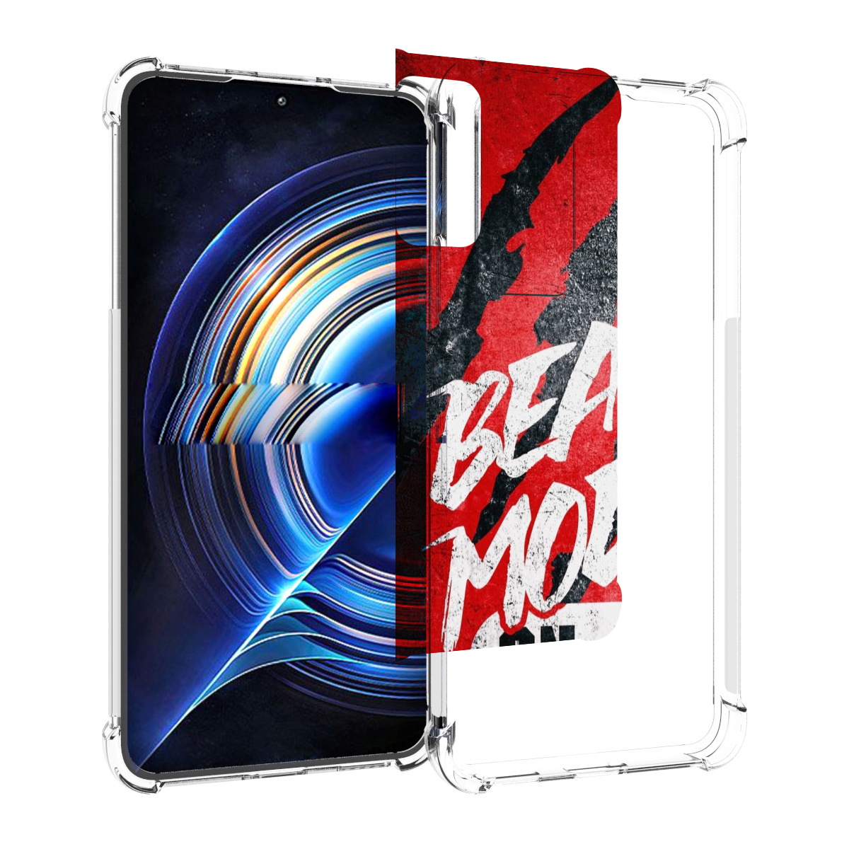 

Чехол MyPads BEAST inside You для Tecno Camon 19 Neo, Прозрачный, Tocco