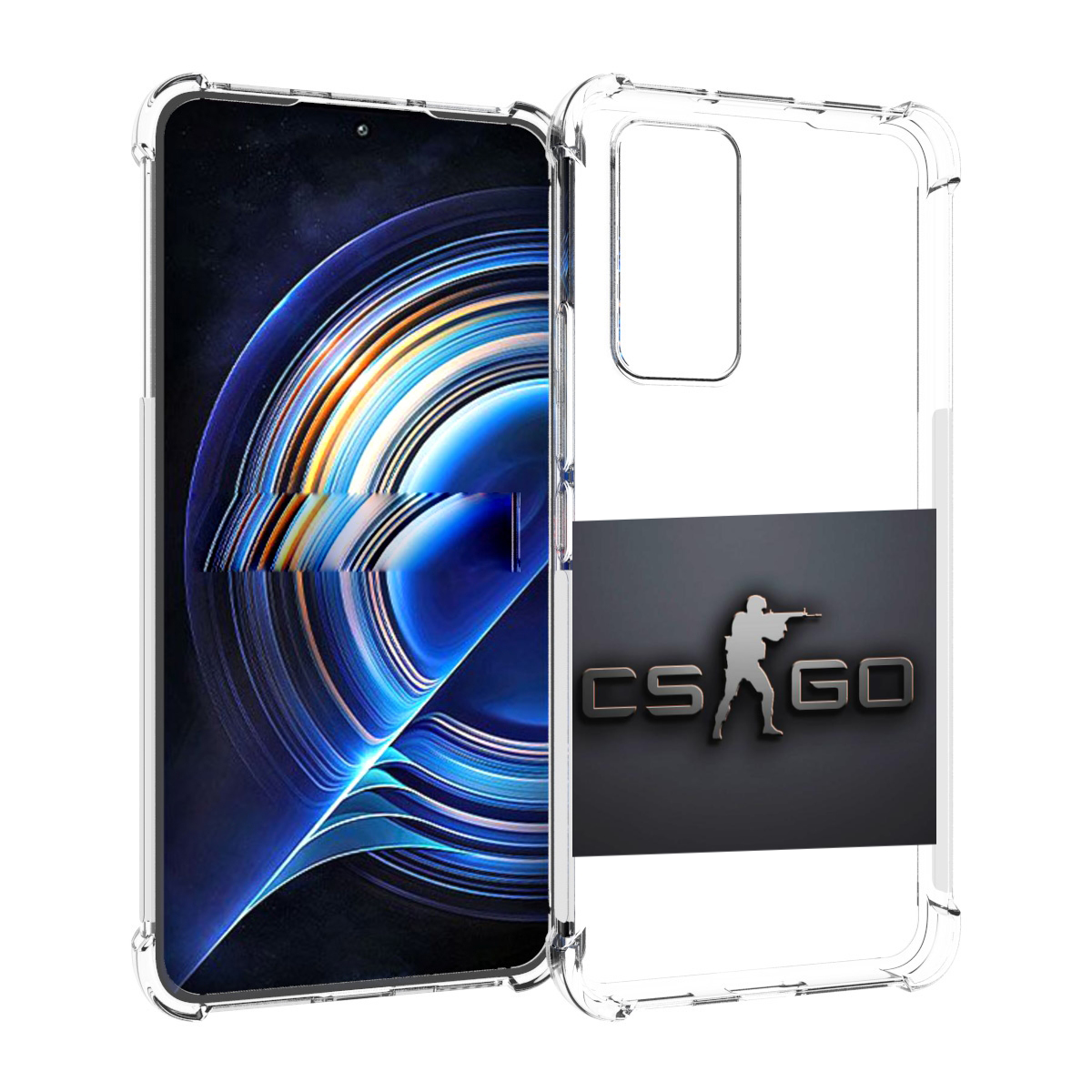 

Чехол MyPads CS go логотип мужской для Tecno Camon 19 Neo, Прозрачный, Tocco