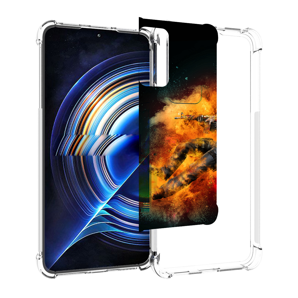 

Чехол MyPads CS-go-Контр-террорист мужской для Tecno Camon 19 Neo, Прозрачный, Tocco