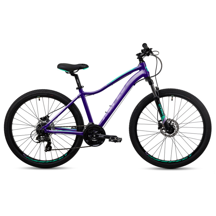 фото Велосипед aspect oasis hd 2023 16" фиолетово-зеленый