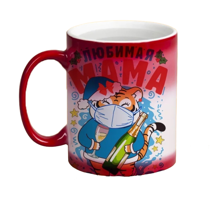 

Кружка CoolPodarok Любимая мама тигрица