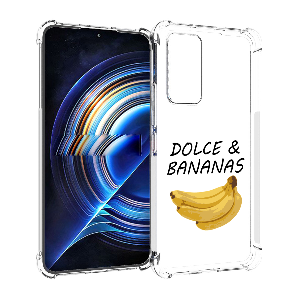 

Чехол MyPads Dolce банан для Tecno Camon 19 Neo, Прозрачный, Tocco