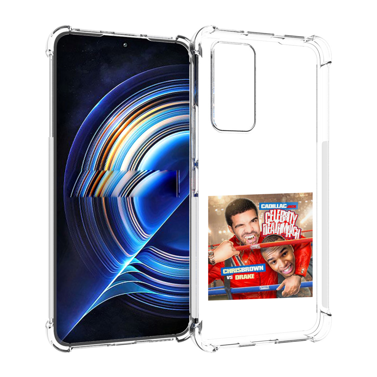 

Чехол MyPads Drake & Chris Brown - Celebrity Deathmatch для Tecno Camon 19 Neo, Прозрачный, Tocco