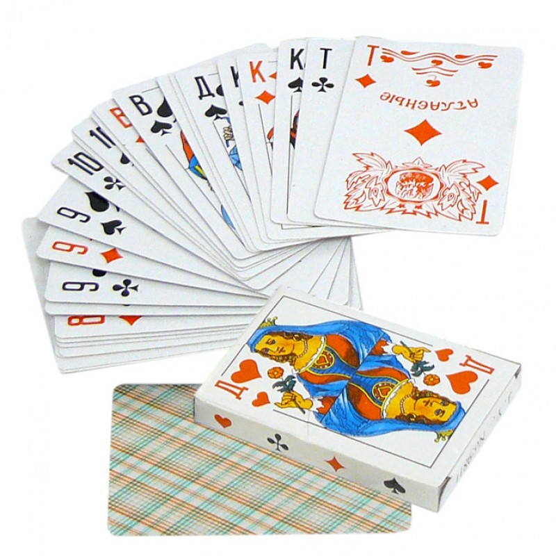 

Карты атласные игральные 36 шт